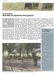 Bauernblatt Schleswig-Holstein und Hamburg 03-2010 - HIT Aktivstall