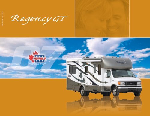 Regency Vehicles Regency GT - Triple E Recreational Vehicles
