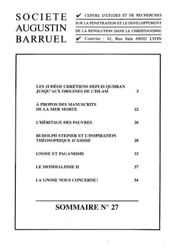 nÂ° 27 - Les Amis du Christ Roi de France