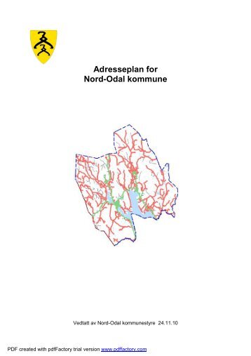 Adresseplan for Nord-Odal kommune