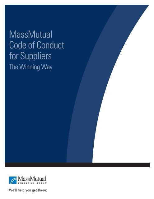 Supplier Code of Conduct - MassMutual