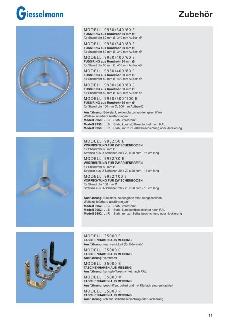 Giesselmann Tischgestelle - Franz Giesselmann Metallwaren GmbH ...