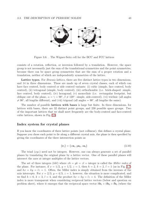 Set of supplementary notes.