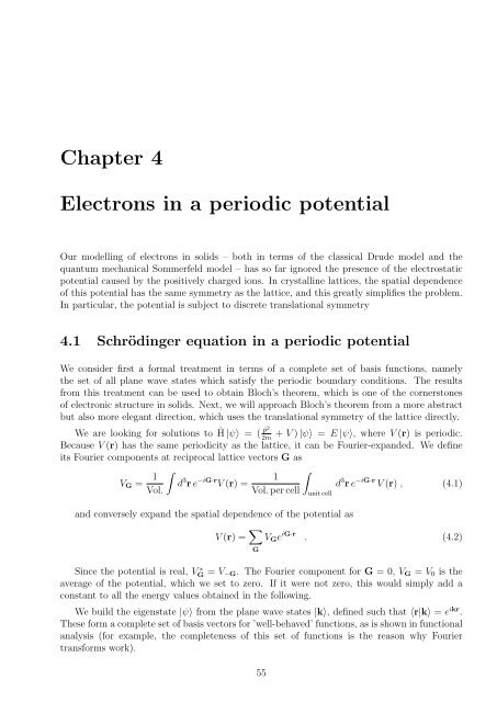 Set of supplementary notes.
