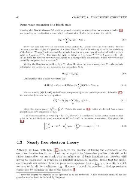 Set of supplementary notes.