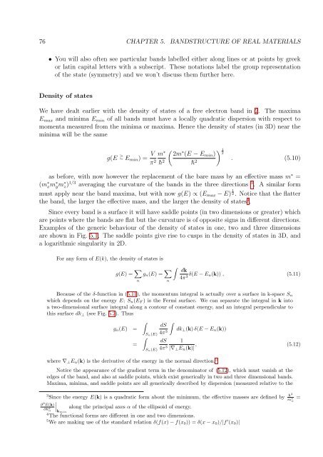 Set of supplementary notes.