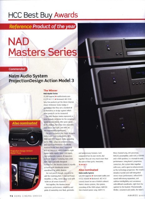Naim Audio System - Hi-Fi Klubben