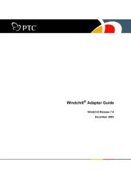 Windchill Adapter Guide