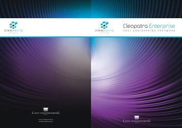 Cleopatra Enterprise - Cost Estimating Software