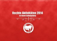 Chronik Rechter Aktivitäten 2014 im Raum Ludwigsburg