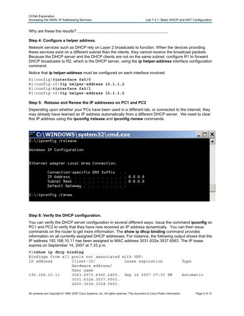 Lab 2.5.1: Basic PPP Configuration Lab