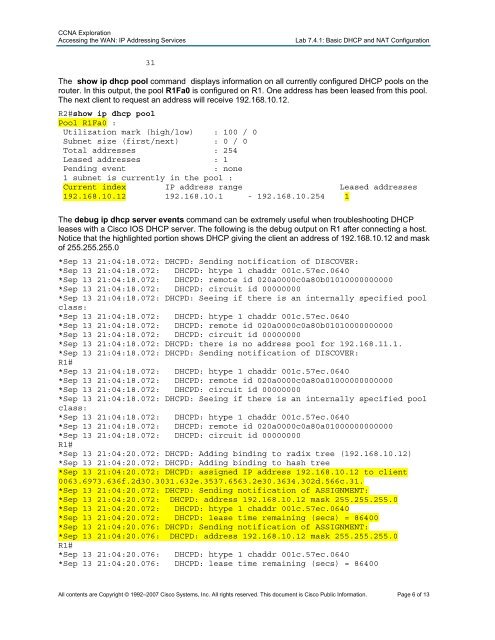 Lab 2.5.1: Basic PPP Configuration Lab