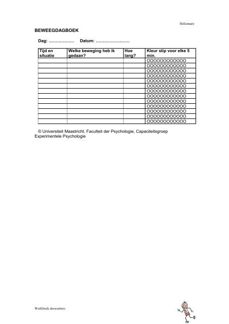 Behandelprogramma Doorzetters - Heliomare