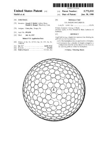 United States Patent - Callaway Golf