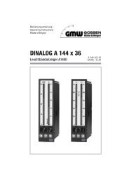 DINALOG A 144 x 36