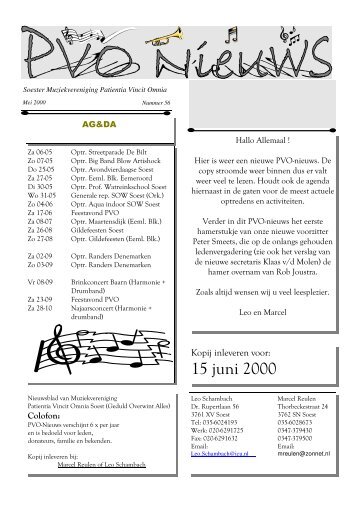 15 juni 2000 - PVO Soest