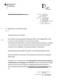 Bewerbung um den „ZIM-Preis 2010“ 1 Sehr geehrte Damen und ...