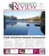 Freak snowstorm blankets Sammamish - Sammamish Review