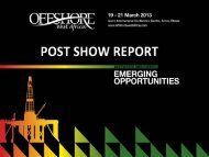 click here for the 2013 post show report - Offshore West Africa