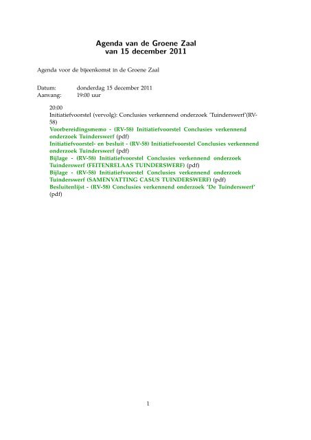 Lees de conclusies verkennend onderzoek Tuinderswerf