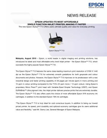 Final - Press Release - Epson Singapore