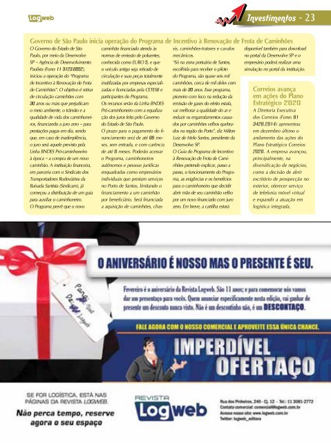 EdiÃ§Ã£o 131 download da revista completa - Logweb