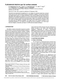 A picosecond electron gun for surface analysis - National High ...