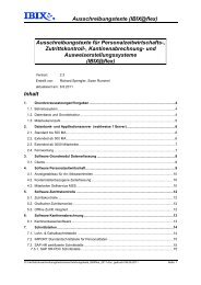 Ausschreibungstexte großes System - IBIX Informationssysteme GmbH
