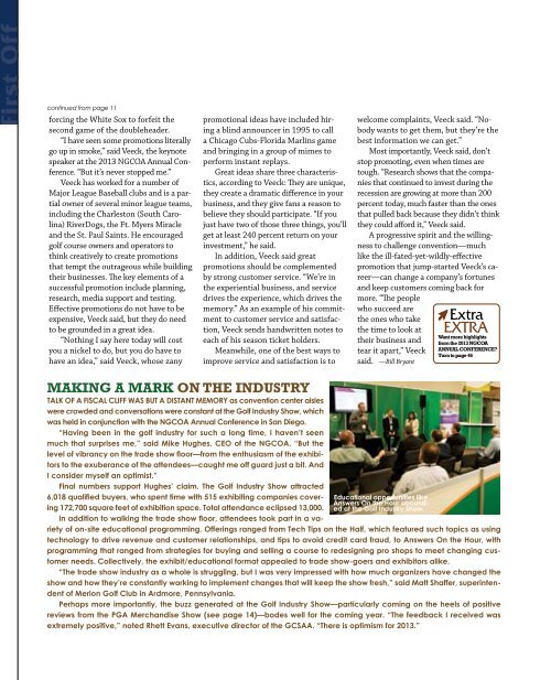 Community - GolfBusiness