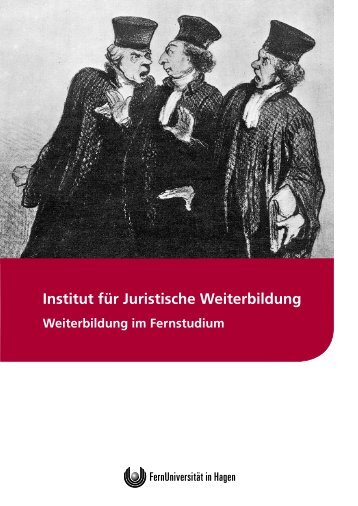 Gesamtbroschüre - Institut für juristische Weiterbildung