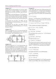 spannung 15 V mit der Frequenz 50 Hz betrieben. Berechnen Sie die