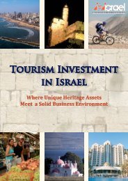 tourism - Invest in Israel