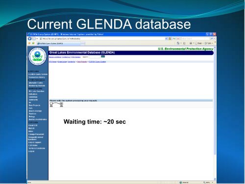 GLENDA-GIS: AN ON-LINE, INTERACTIVE GIS ... - GeoTools - NOAA