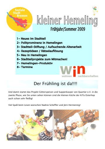 Der Frühling ist da!!!! - Hemelingen