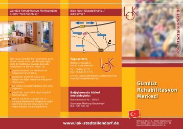 GÃ¼ndÃ¼z Rehabilitasyon Merkezi - LOK Stadtallendorf