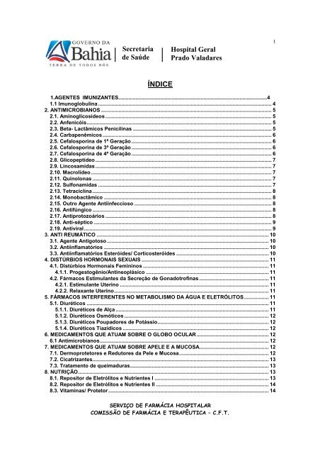 Lista PadrÃ£o de Medicamentos