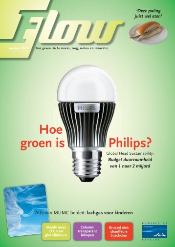 Flow magazine voorjaar 2011 - Linde Gas Benelux