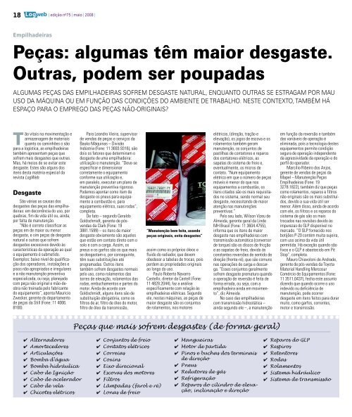 EdiÃ§Ã£o 75 download da revista completa - Logweb