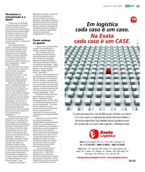 EdiÃ§Ã£o 75 download da revista completa - Logweb