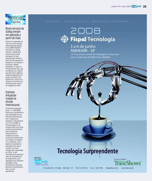 EdiÃ§Ã£o 75 download da revista completa - Logweb