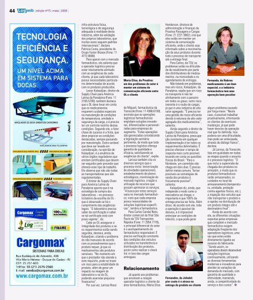 EdiÃ§Ã£o 75 download da revista completa - Logweb