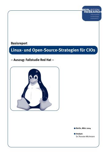Linux- und Open-Source-Strategien für CIOs - Red Hat