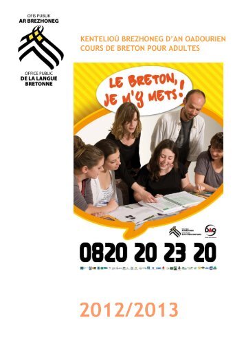 Liste des cours de breton 2012-2013 - Ofis Publik ar Brezhoneg