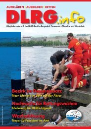 DLRG.info 1/2011 - DLRG Bezirk Bergedorf eV