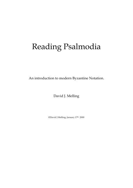 David J. Melling - Reading Psalmodia full.pdf