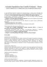 Azienda Ospedaliera San Camillo-Forlanini â Roma - Infosalute.info