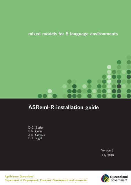 ASReml-R installation guide - VSN International