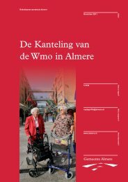 De Kanteling van de Wmo in Almere - Gemeenteraad Almere