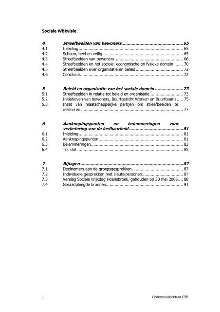 Sociale structuurschets en sociale wijkvisie Hoensbroek - Forum ...