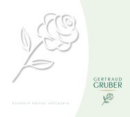 Kosmetik meines Vertrauens - Gertraud Gruber Kosmetik